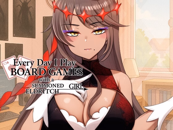 Daily Board Game Life with a Summoned Outer Deity Female kapak görseli